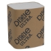 Interfold Napkin Refills 2-Ply, 6.5 x 9.78, White, 6,000/Car