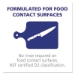 Foodservice Surface Sanitizer, Fragrance-Free, 1 gal Bottle,