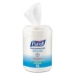 Hand Sanitizing Wipes Alcohol Formula, 6 x 7, Unscented, Whi