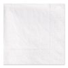 Embossed Beverage Napkins, 2-Ply, 9.5 x 9.5, White, 1,000/Ca