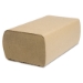 Select Folded Towels, Multifold, 1-Ply, 9 x 9.45, Natural, 2
