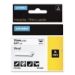Rhino Permanent Vinyl Industrial Label Tape, 0.75" X 18 Ft,