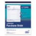 Purchase Order Book, 22 Lines, Three-Part Carbonless, 8.38 x