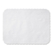 Scalloped Edge Traymat, Anniversary Embossed Surface, 19" x