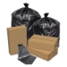 Eco Strong Can Liners, 45 Gal, 1.5 Mil, 40" X 46", Black, 10