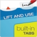 Ready-Tab Colored Reinforced Hanging Folders, Legal Size, 1/