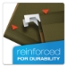 Extra Capacity Reinforced Hanging File Folders with Box Bott