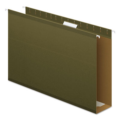 Extra Capacity Reinforced Hanging File Folders with Box Bott