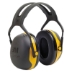 PELTOR X2A Over the Head Earmuffs, Dielectric, 24 dB NRR, Bl