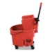 Wavebrake 2.0 Bucket/wringer Combos, Side-Press, 35 Qt, Plas