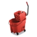Wavebrake 2.0 Bucket/wringer Combos, Side-Press, 35 Qt, Plas