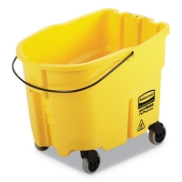 WaveBrake 2.0 Bucket, 35 qt, Plastic, Yellow