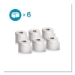 LW Shipping Labels, 2.31" x 4", White, 300 Labels/Roll, 6 Ro