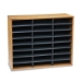 Literature Organizer, 24 Letter Compartments, 29 x 11.88 x 2
