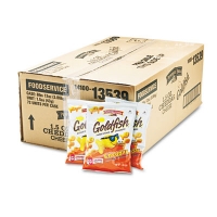 Goldfish Crackers, Cheddar, Single-Serve Snack, 1.5oz Bag, 7