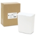 Wall Mount Sanitary Napkin Receptacle-PPC, 1 gal, PPC Plasti