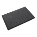 Rely-On Olefin Indoor Wiper Mat, Rectangular, Charcoal Gray
