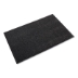 Dust-Star Microfiber Wiper Mat, Rectangular, Charcoal Gray C
