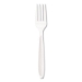 Impress Heavyweight Full-Length Polystyrene Cutlery, Fork, P