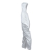 A40 Elastic-Cuff and Ankle Hooded Coveralls, Large, White, 2