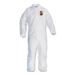 A40 Elastic-Cuff and Ankles Coveralls, White, 2X-Large, 25/C