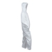 A40 Elastic-Cuff and Ankles Hooded Coveralls, 2X-Large, Whit