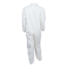 A40 Elastic-Cuff and Ankles Coveralls, White, 2X-Large, 25/C