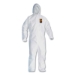 A20 Elastic Back, Cuff And Ankles Hooded Coveralls, 4x-Large