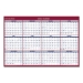 Erasable Vertical/Horizontal Wall Planner, 32 x 48, White/Bl