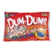 Dum-Dum-Pops, Assorted Flavors, Individually Wrapped, 300/pa
