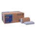 Windshield Towel, 2-Ply, 9.13 x 10.25, Blue, 140/Pack, 16 Pa