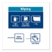 Basic Paper Wiper Roll Towel, 1-Ply, 7.68" x 1,150 ft, White