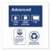 Advanced Hardwound Roll Towel, 1-Ply, 7.88" x 800 ft, White,