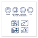 Advanced Shopmax Wiper 450, 8.5 X 10, Blue, 200/bucket, 2 Bu