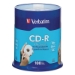 Cd-R Recordable Disc, 700 Mb/80 Min, 52x, Spindle, White, 10