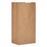Grocery Paper Bags, 4# Size, 30# Basis Weight, 5" x 3.13" x