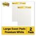 Vertical-Orientation Self-Stick Easel Pads, Unruled, (30) Wh