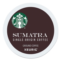 Sumatra Coffee K-Cups, Sumatra, 0.4 oz K-Cup, 96/Box