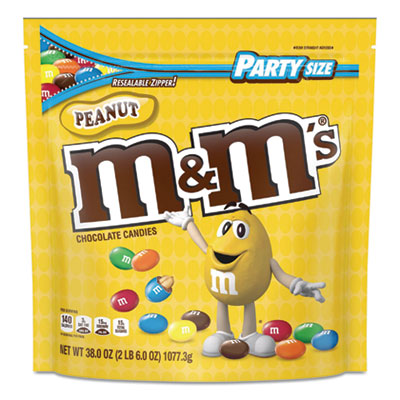Milk Chocolate Candies, Milk Chocolate And Peanuts, 38 Oz Ba
