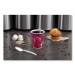 Paper Hot Drink Cups in Bistro Design, 3.35" Diameter x 3.82