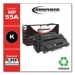 Remanufactured Black Toner, Replacement for 55A (CE255A), 6,