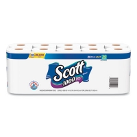 1000 Bathroom Tissue, Septic Safe, 1-Ply, White, 1,000 Sheet