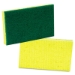 Medium-Duty Scrubbing Sponge 74, 3.6 x 6.1, 0.7" Thick, Yell