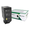 74c00yg Return Program Toner, 3,000 Page-Yield, Yellow