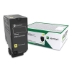 74c00yg Return Program Toner, 3,000 Page-Yield, Yellow