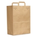 Grocery Paper Bags, 1/6 BBL Size, 70# Basis Weight, Flat Han