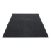 EcoGuard Indoor/Outdoor Wiper Mat, Rectangular, Charcoal Gra