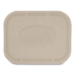 Fiber Lids for Fiber Containers, 7.8 x 10.1 x 0.5, Natural,