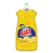 Dish Detergent, Lemon Scent, 52 Oz Bottle, 6/carton
