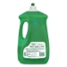 Dish Soap Liquid, Original Scent, Green, 90 oz Bottle, 4/Car